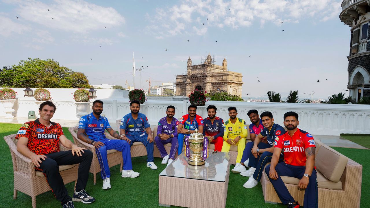 IPL 2025 Captains Group Image