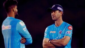 Ricky Ponting with Shreyas Iyer in IPL